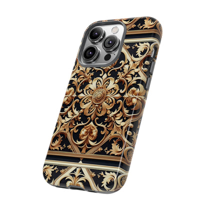 Pattern Image 5 Vibrant 3D Phone Case for Android and iPhone with Ornate Baroque Design Compatible with iPhone 13, 14, 15 & 16 – all models including Pro, Pro Max & Plus