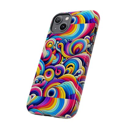 Pink Pattern Image 5 Protective Phone Case with 3D Wrap Design for Stylish Smartphone Protection