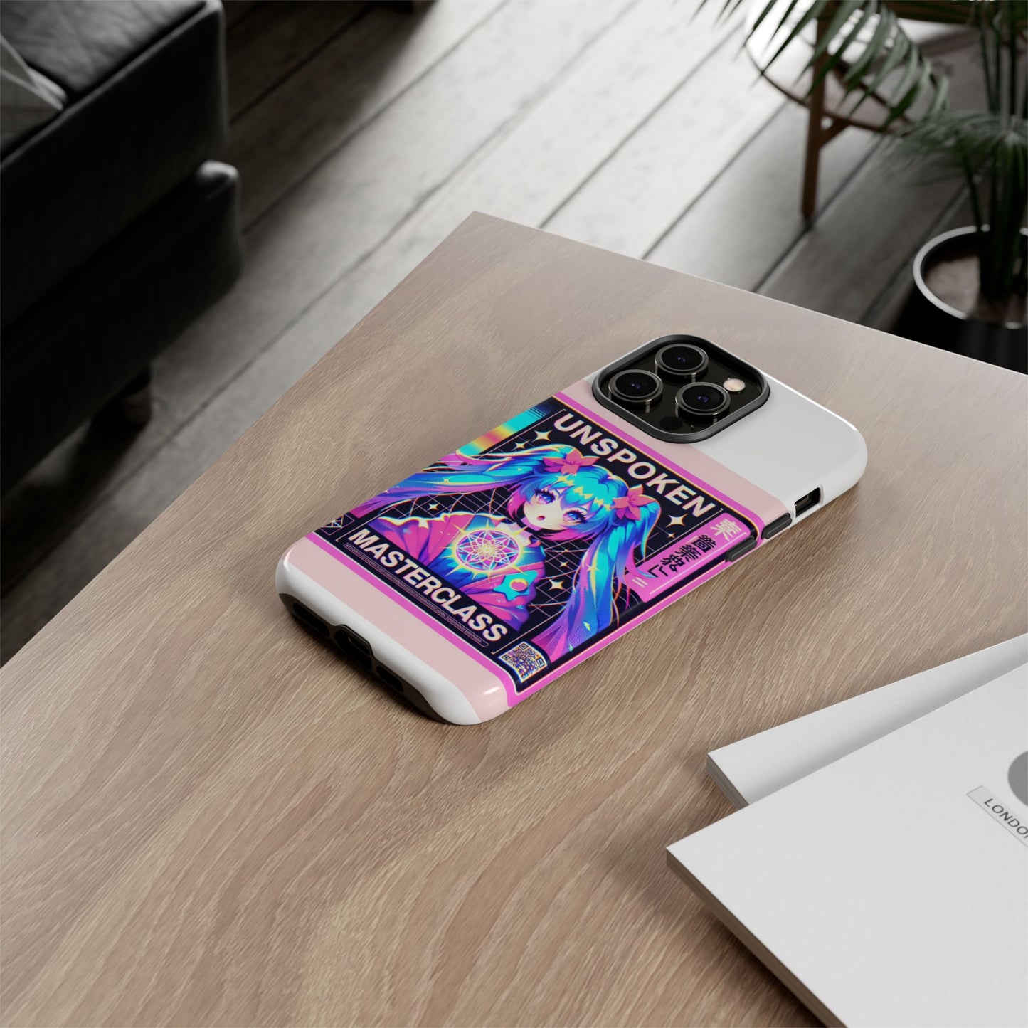 unspoken riz masterclass 3d protective phone case for anime lovers