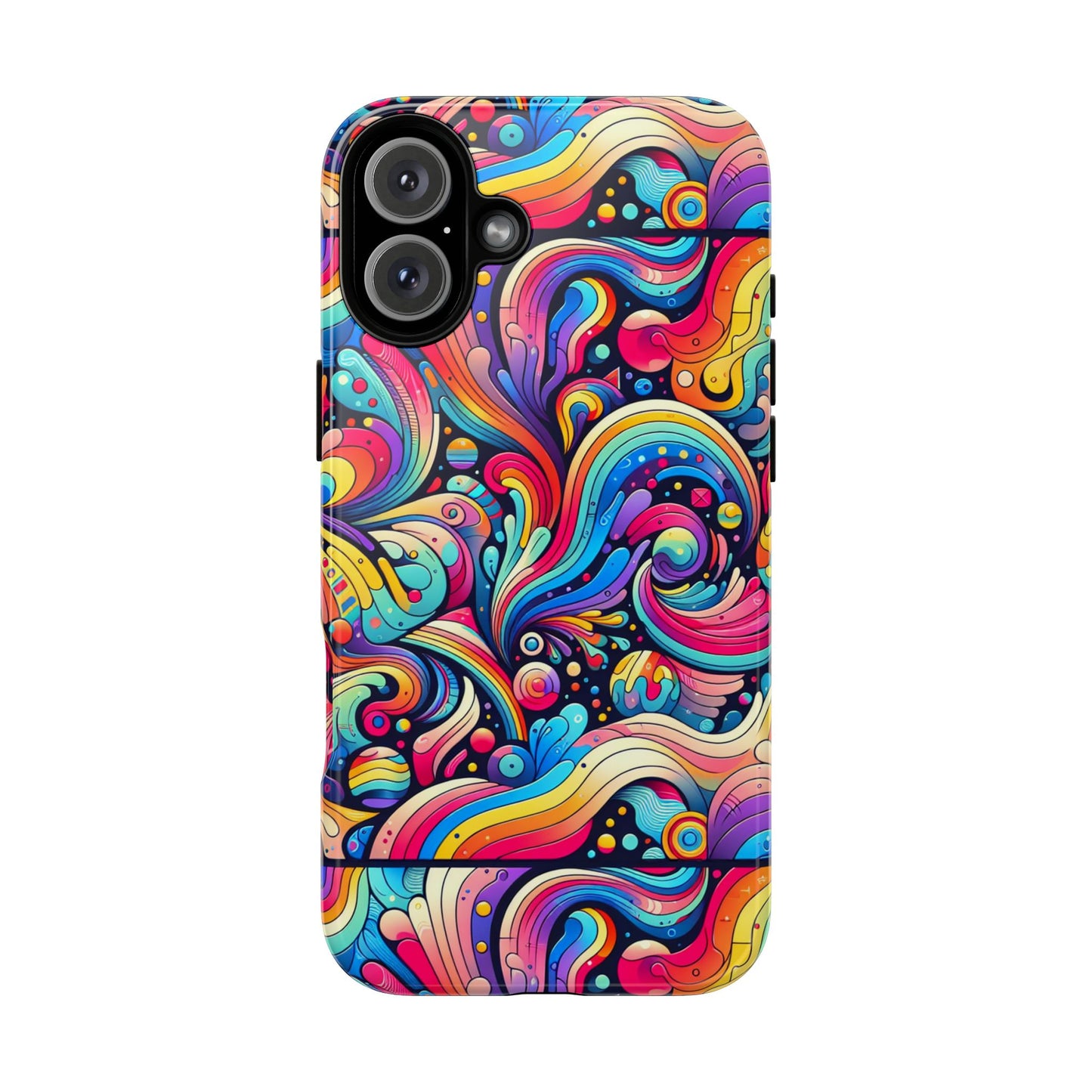 pink pattern image 2 smartphone case with 3d wrap design for stylish protection