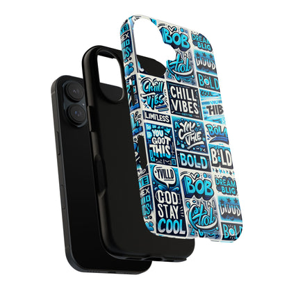 Vibrant 3D Graphic Phone Case for Bold Style and Reliable Protection Compatible with iPhone 13, 14, 15 & 16 – All Models Including Pro, Pro Max & Plus