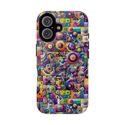 Pattern Image 3 Vibrant Shockproof Phone Case for Anime and Comic Fans - Stylish Protection and Colourful Art Finish – Compatible with iPhone 13, 14, 15 & 16 – all models including Pro, Pro Max & Plus