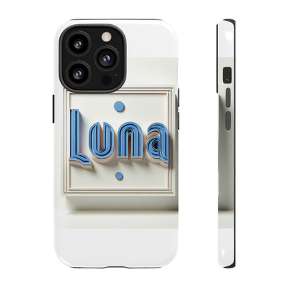 Vibrant 3D Textured Phone Case in Blue – Contemporary Design for Stylish Protection Compatible with iPhone 13, 14, 15 & 16 – all models including Pro, Pro Max & Plus