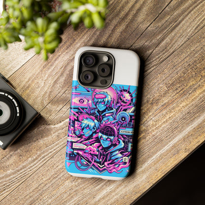 Slayware Installed Protective Phone Case with 3D Wrap Design for Anime and Comic Culture Lovers