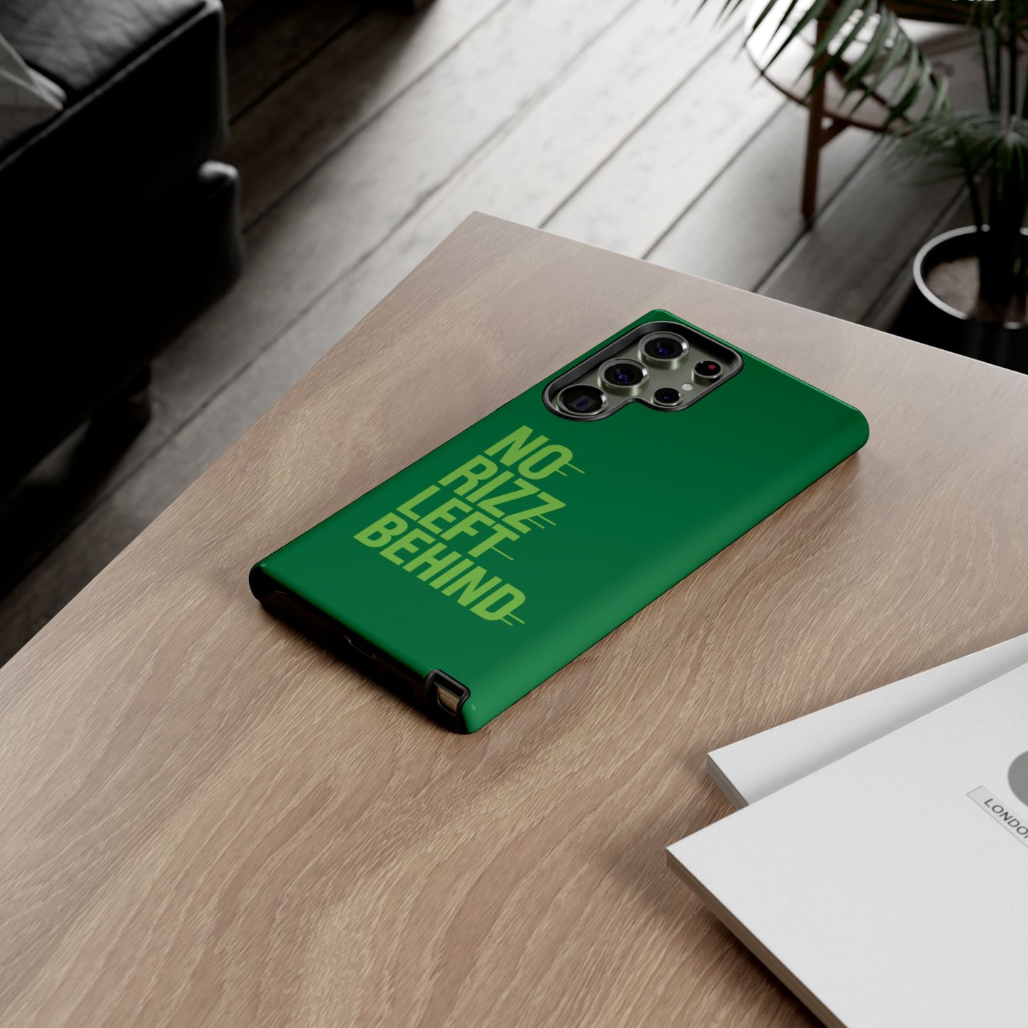 tough cases - no rizz left behind phone case for ultimate protection and style