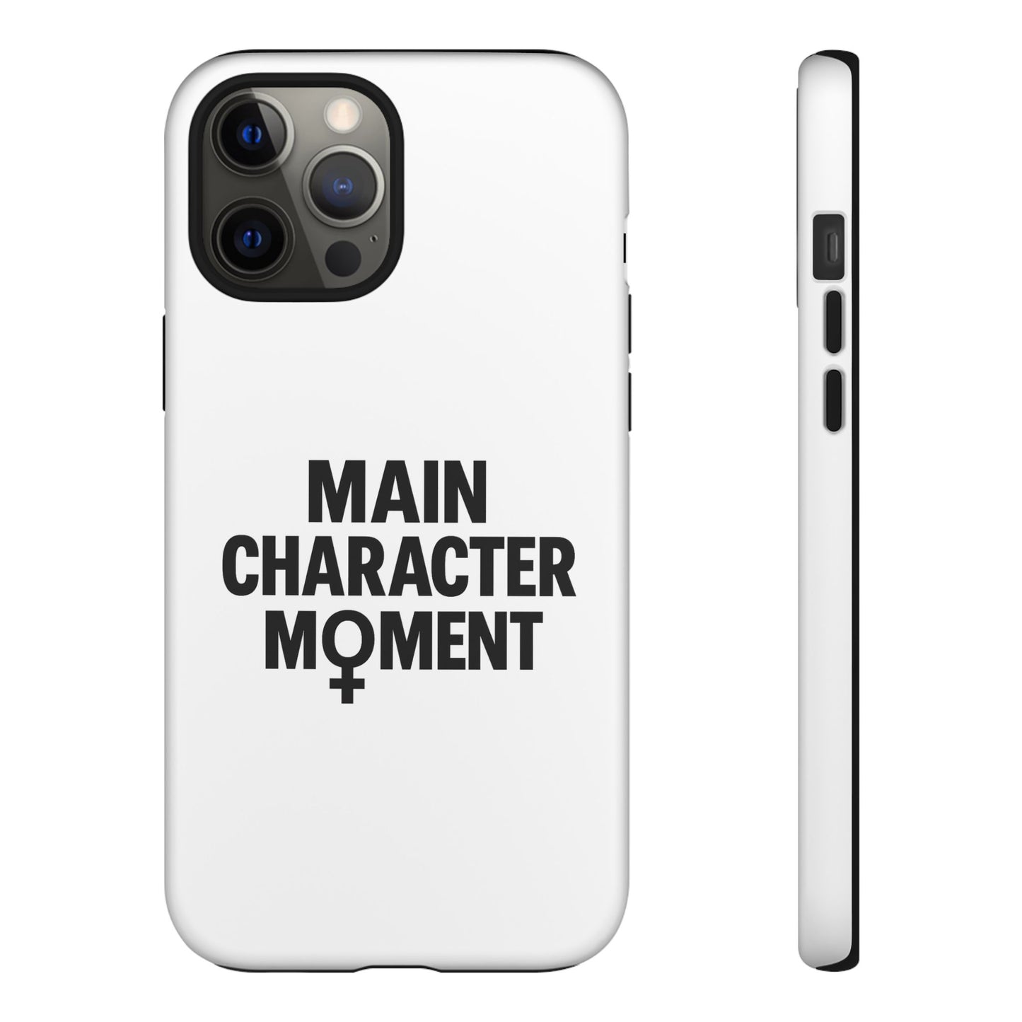 main character moment phone case - tough, trendy protection