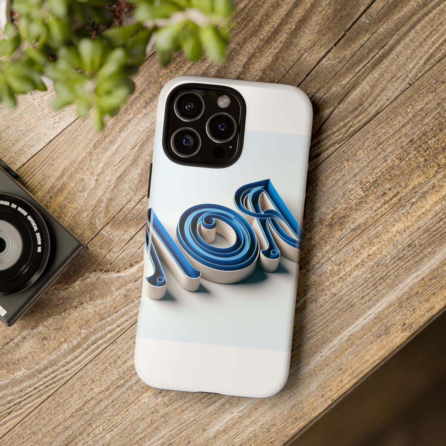 vibrant 3d wrap phone case in blue for stylish protection and self-expression compatible with iphone 13, 14, 15 & 16 – all models including pro, pro max & plus