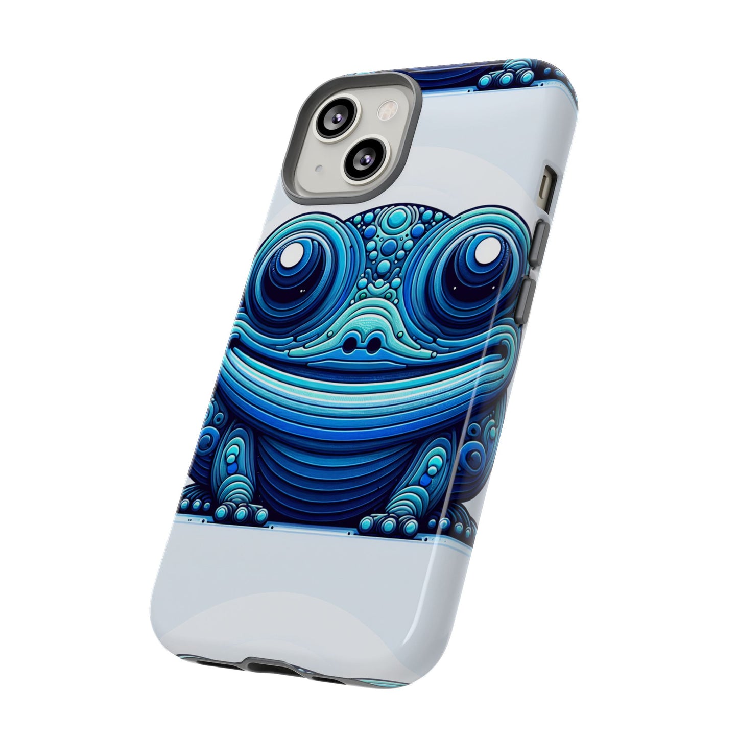 cool blue animal create 4 3d wrap protective phone case for smartphones with vibrant animal design and shock absorption