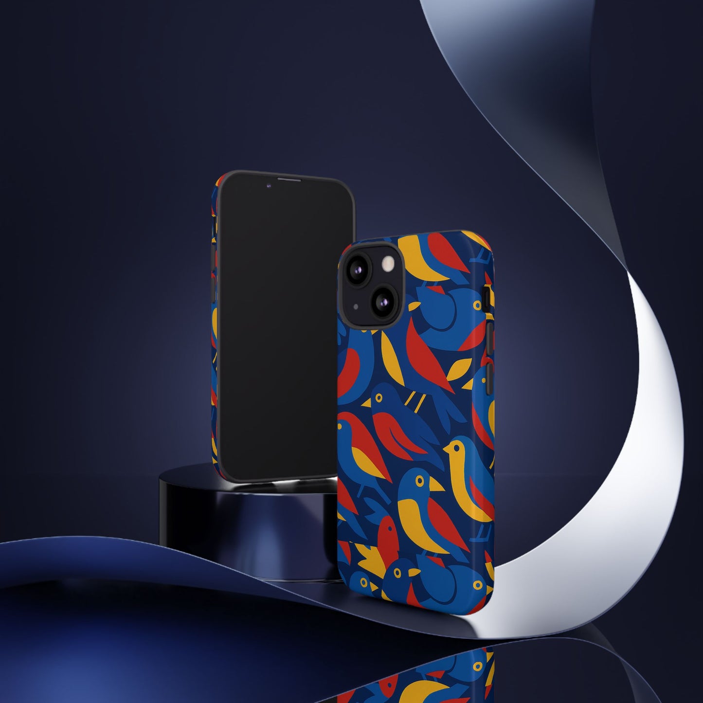 vibrant 3d wrap protective phone case with colourful bird design stylish accessory for men and women compatible with iphone 13, 14, 15 & 16 – all models including pro, pro max & plus