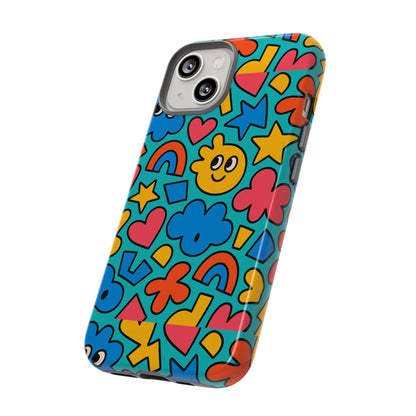 Vibrant Cartoon 3D Wrap Protective Phone Case with Fun Playful Design for Smartphone Lovers Compatible with iPhone 13, 14, 15 & 16 – All Models Including Pro, Pro Max & Plus
