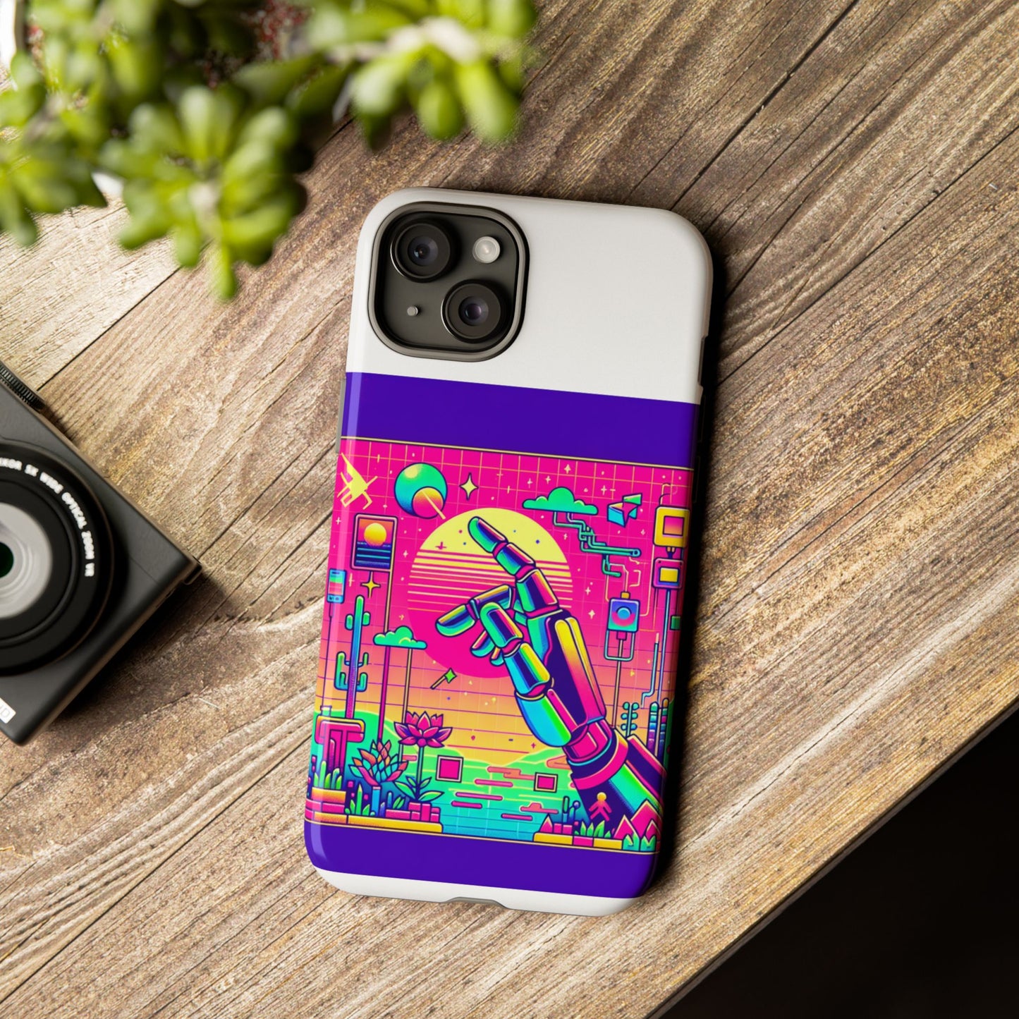 touch grass technician 3d wrap protective phone case