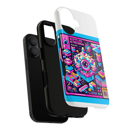 Rizzler In Training 3D Wrap Protective Phone Case for Anime Lovers