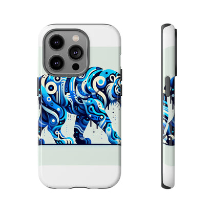 Vibrant 3D Wrap Protective Phone Case with Colourful Tiger Design Stylish Accessory for Men and Women Compatible with iPhone 13, 14, 15 & 16 – all models including Pro, Pro Max & Plus