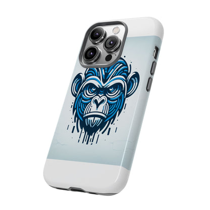 Vibrant 3D Gorilla Design Protective Phone Case for Unique Style and Stylish Protection Compatible with iPhone 13, 14, 15 & 16 – all models including Pro, Pro Max & Plus