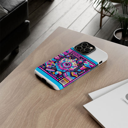 Rizzler In Training 3D Wrap Protective Phone Case for Anime Lovers