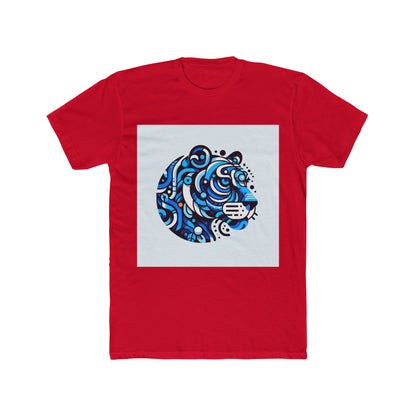 Unisex T-Shirt with Blue Animal Graphic – Trendy 22 Design, Stylish & Comfortable Tee for Fashion-Forward Men & Women