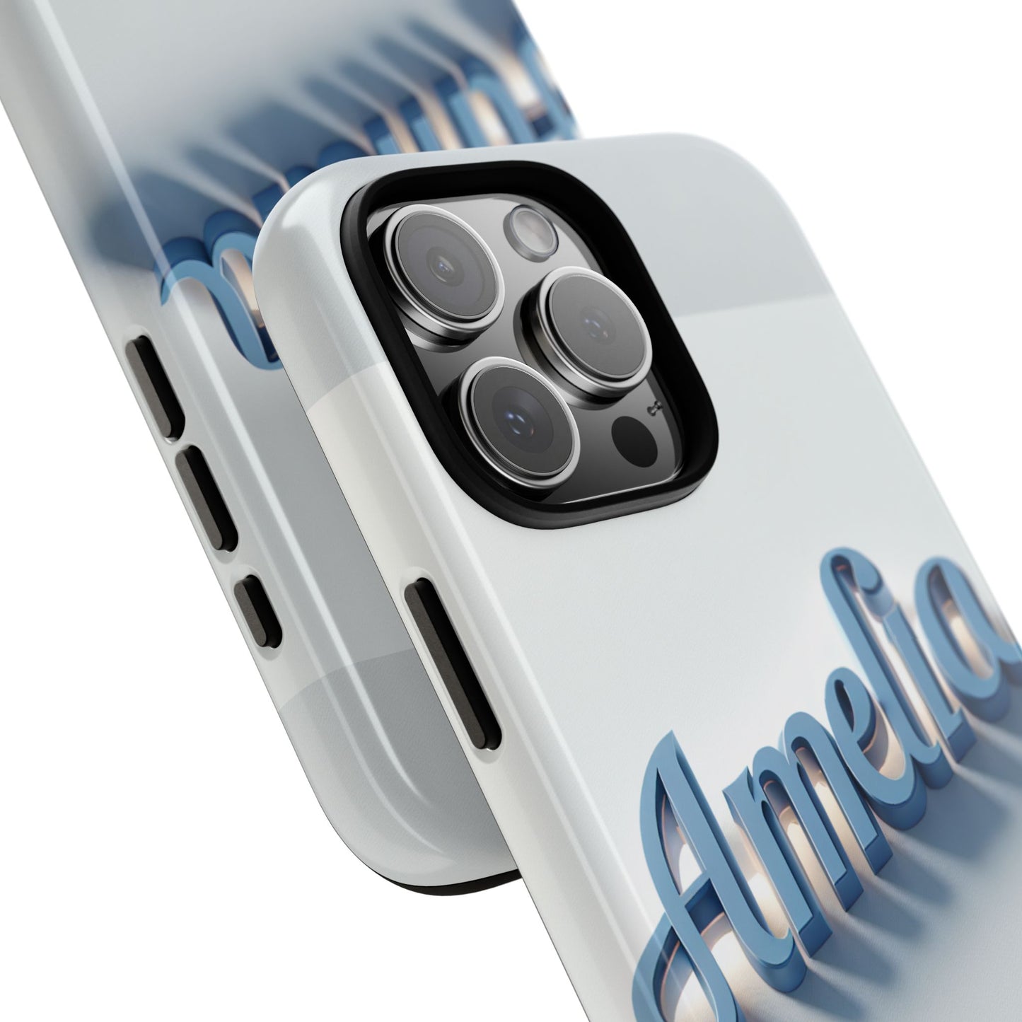 coolname amelia blue anime inspired 3d wrap phone case for women and teens shockproof tpu cover with vivid design and uv protection