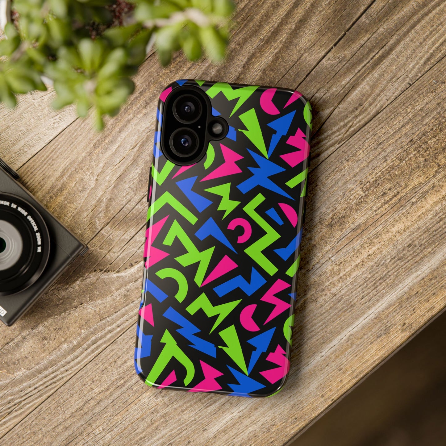 y2k multicolour 4 protective phone case with 3d design – stylish protection for unisex smartphones compatible with iphone 13, 14, 15 & 16 – all models including pro, pro max & plus