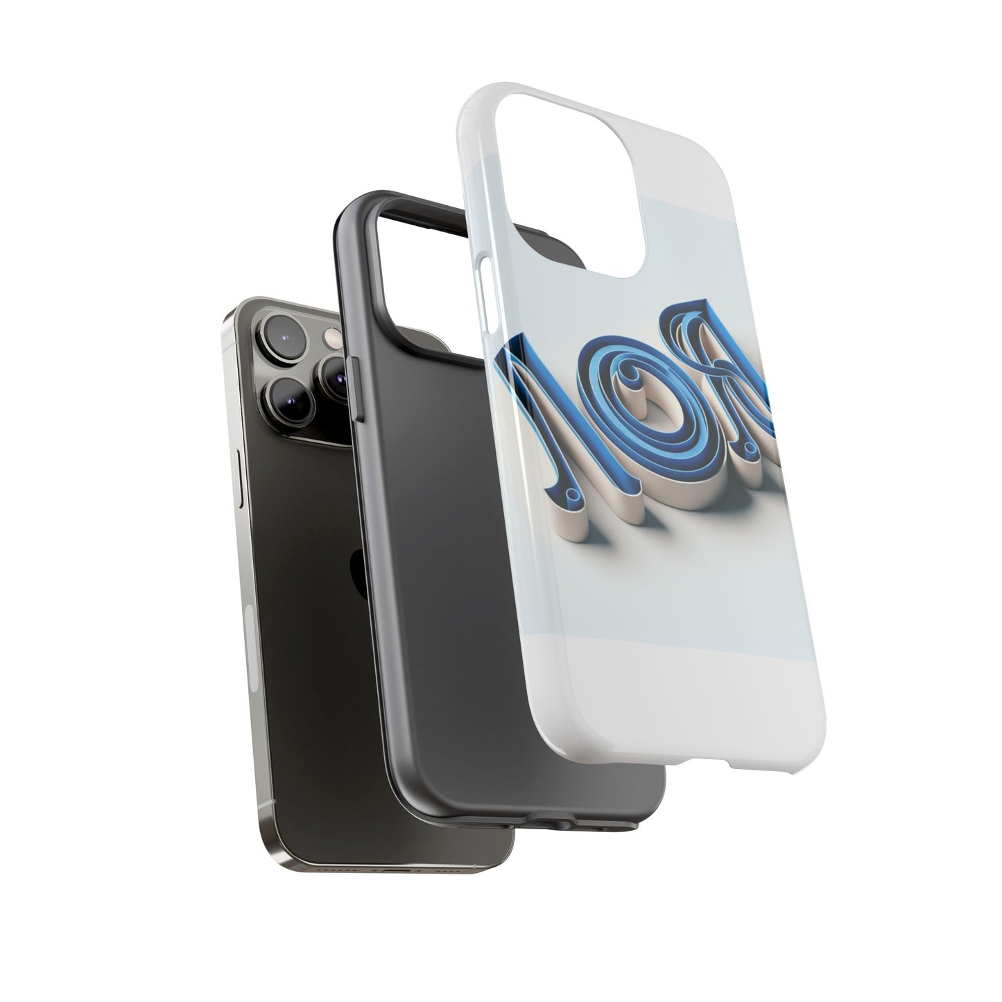 vibrant 3d wrap phone case in blue for stylish protection and self-expression compatible with iphone 13, 14, 15 & 16 – all models including pro, pro max & plus