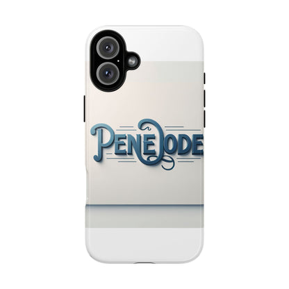 Elegant Blue Typography Phone Case Stylish Accessory for Self-Expression Compatible with iPhone 13, 14, 15 & 16 – all models including Pro, Pro Max & Plus