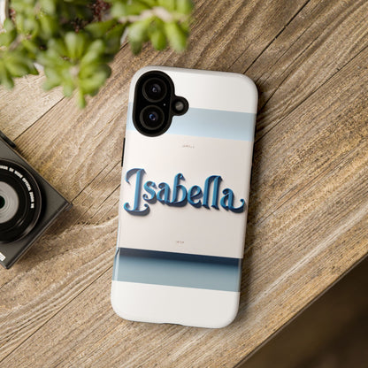 Vibrant 3D Blue Alphabet Design Protective Phone Case Stylish Accessory for Men and Women Unique Phone Cover Compatible with iPhone 13, 14, 15 & 16 – all models including Pro, Pro Max & Plus