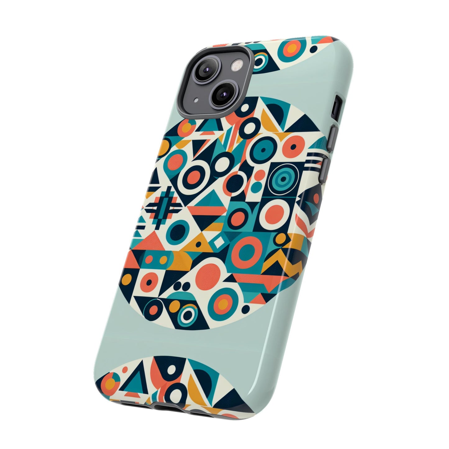 pattern image vibrant 3d anime comic phone case for men women