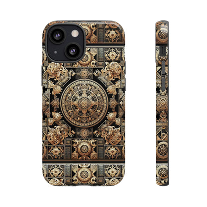 Pattern Image 8 Vibrant Shockproof Phone Case for Anime and Comic Fans with Ornate Baroque Design Compatible with iPhone 13, 14, 15 & 16 – all models including Pro, Pro Max & Plus