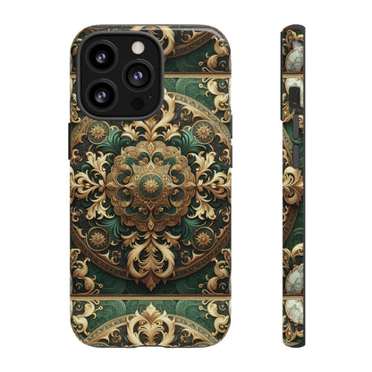 Pattern Image 2 Vibrant Comic Style Phone Case for Men and Women with Ornate Baroque Design Compatible with iPhone 13, 14, 15 & 16 – all models including Pro, Pro Max & Plus