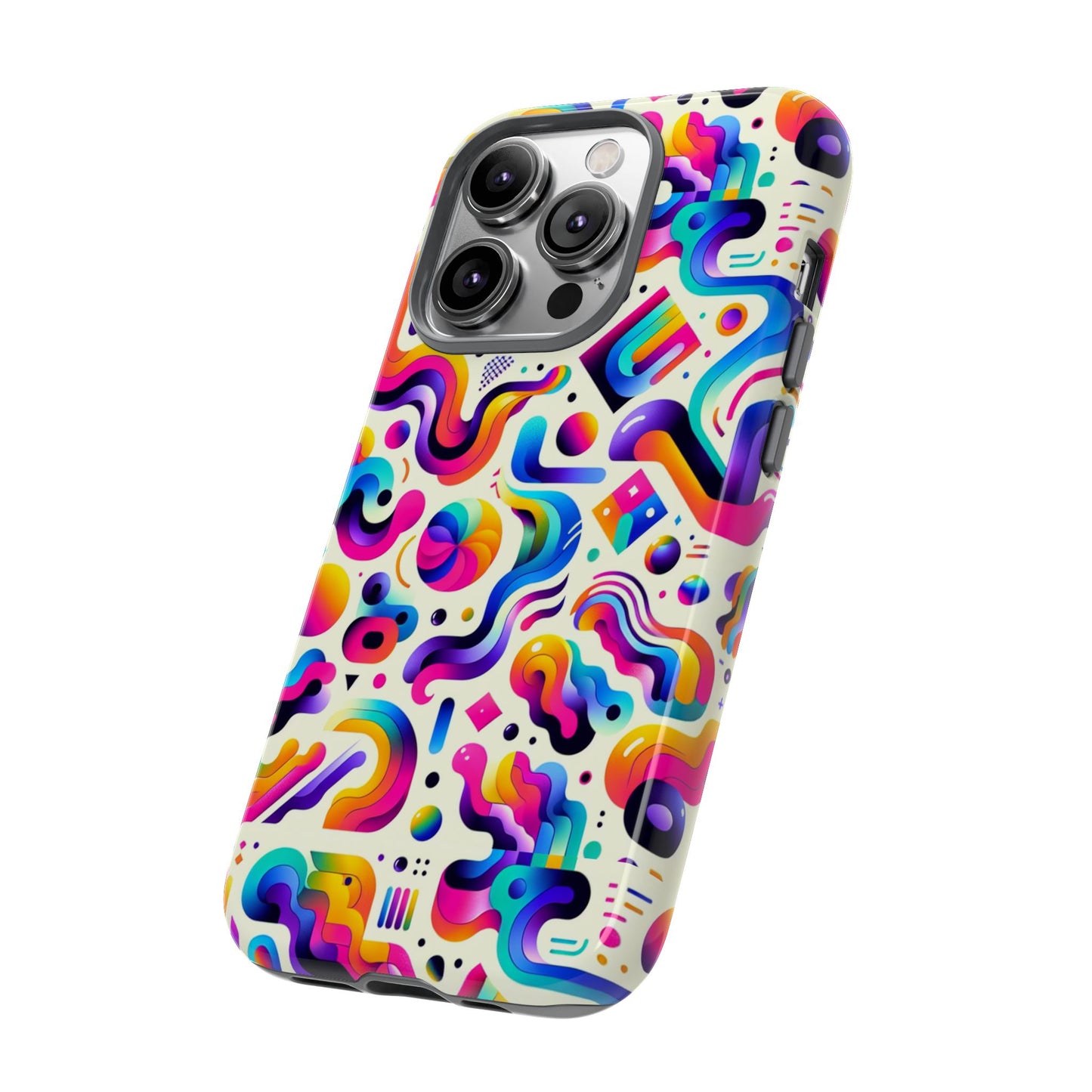pattern image 7 vibrant 3d wrap phone case for anime and comic style protection