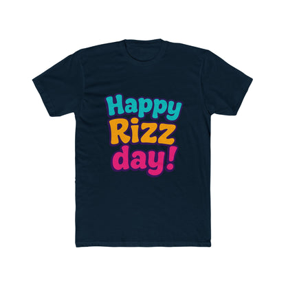 Happy Rizz Day Alphabet Multicolor Unisex T-Shirt – Vibrant Graphic Tee for Everyday Wear