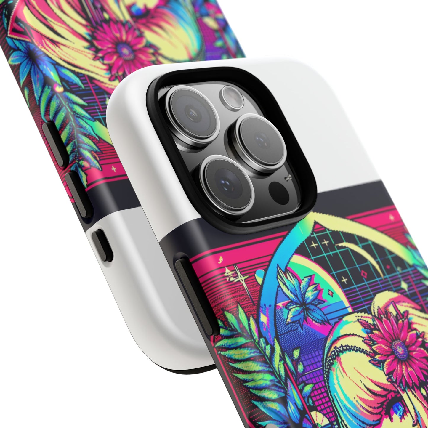 npc detox plan - vibrant protective phone case for anime and comic lovers, durable shock absorption, uv protected, glossy or matte finish