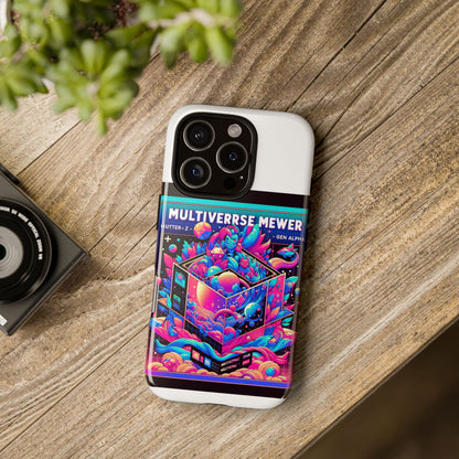 Multiverse Mewer Protective Phone Case with 3D Wrap Design for Smartphones, Durable TPU Silicone, UV Protected, Ideal Gift for Anime and Comic Lovers