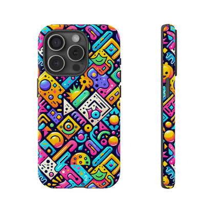 Pattern Image 2 Vibrant 3D Phone Case for Anime and Comic Fans Stylish Protection for Smartphones Compatible with iPhone 13, 14, 15 & 16 – all models including Pro, Pro Max & Plus