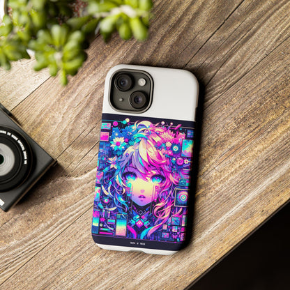 Ai Generated Still Slays Protective Phone Case for Anime Lovers, Vibrant 3D Wrap Design, Durable Shock Absorption, UV Protected, Glossy or Matte Finish
