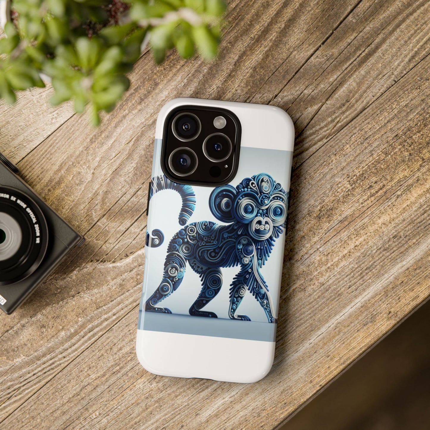 vibrant 3d wrap protective phone case with unique monkey design – stylish accessory for men and women compatible with iphone 13, 14, 15 & 16 – all models including pro, pro max & plus