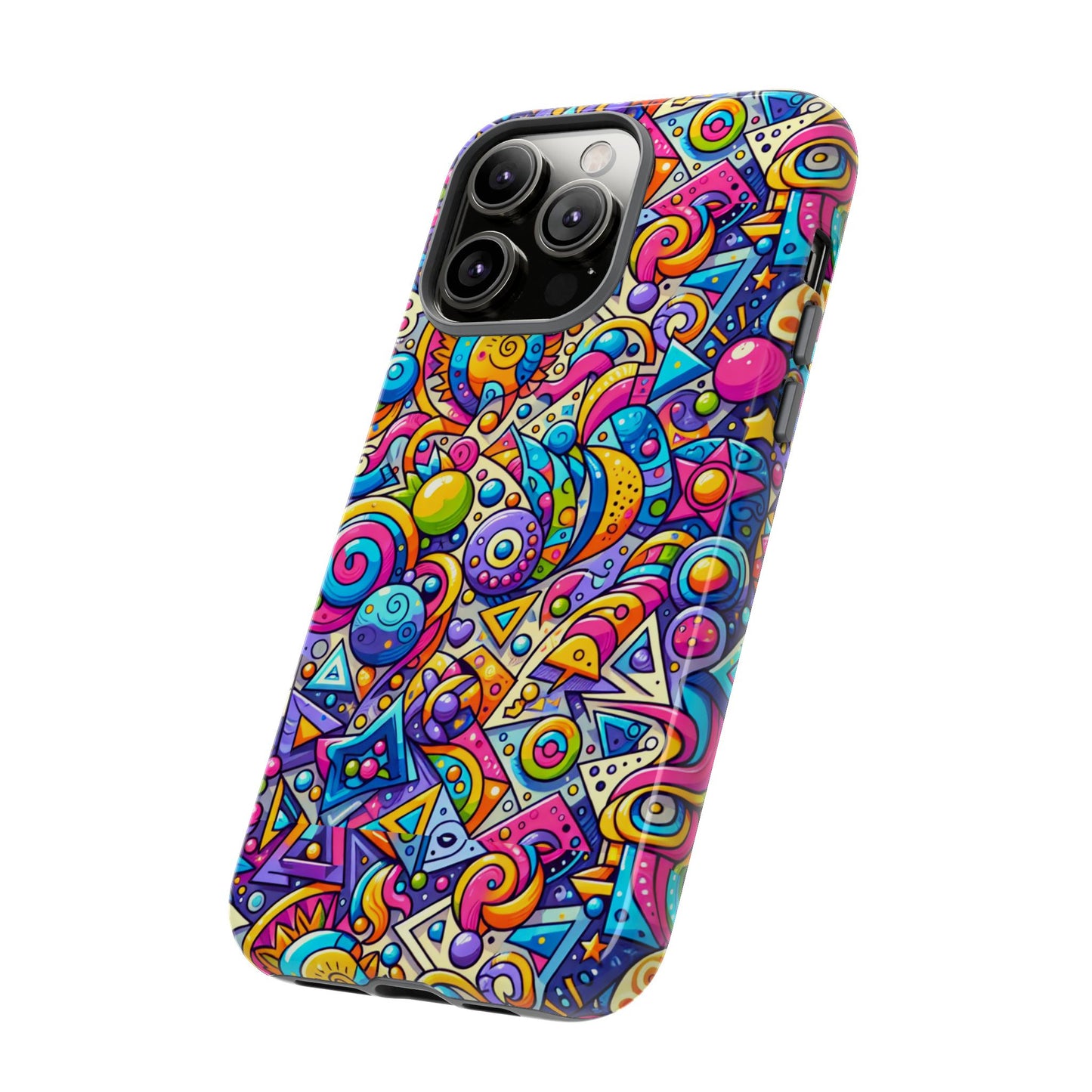 pattern image 7 vibrant protective phone case for anime and comic fans