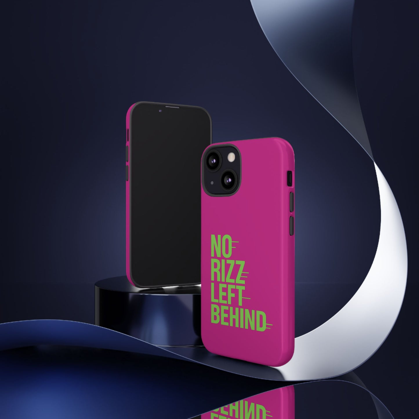 tough cases - no rizz left behind phone case for ultimate protection and style