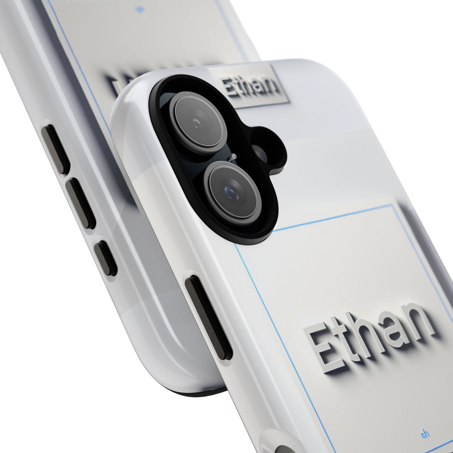 ethan blue 3d wrap phone case for men and women shock absorption durable silicone protective cover with vivid anime and comic design