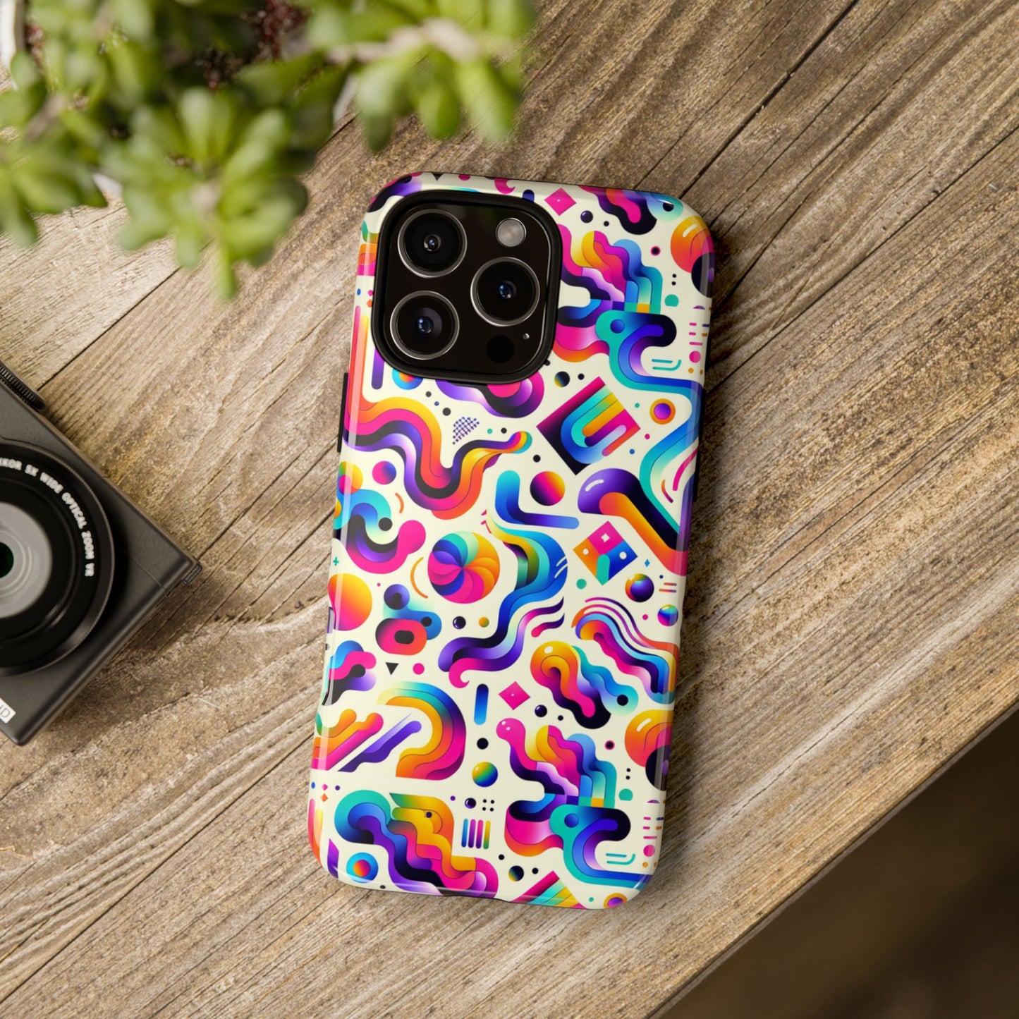 pattern image 7 vibrant 3d wrap phone case for anime and comic style protection