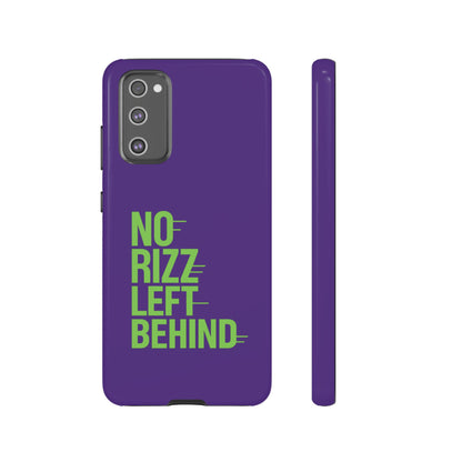 Tough Phone Case - No Rizz Left Behind - Durable, Stylish Protection for Active Lifestyles - Impact-Resistant, Dual Layer, Shock-Absorbing TPU - Perfect Gift for Tech Lovers