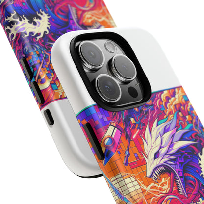Whopper Whopper Sigma Stopper Protective Phone Case 3D Wrap, Durable Shock Absorption, UV Protection, Stylish Anime Design for Men and Women