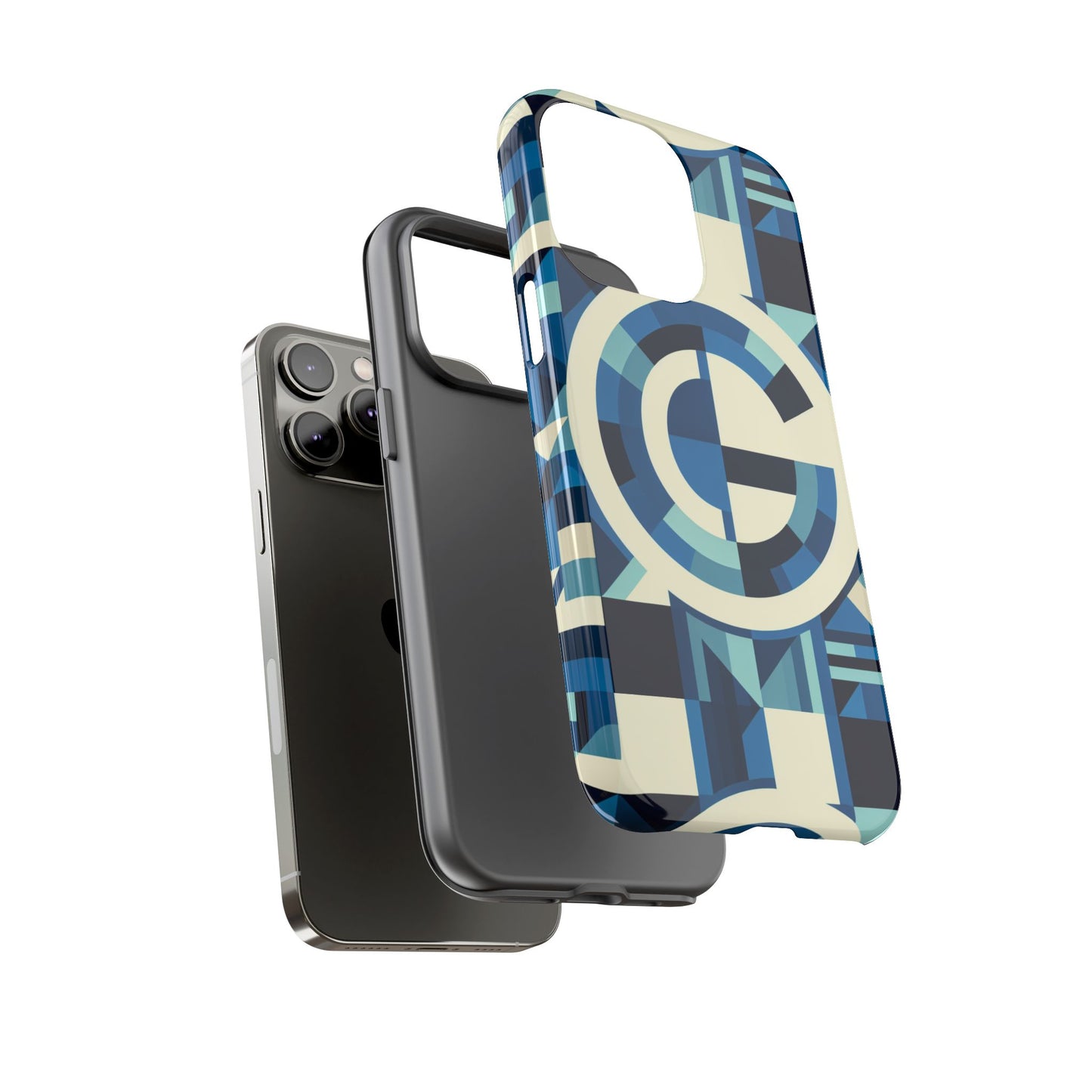 letter blue alphabet g phone case with 3d wrap and shock absorption for kids and teens stylish protective cover for smartphones