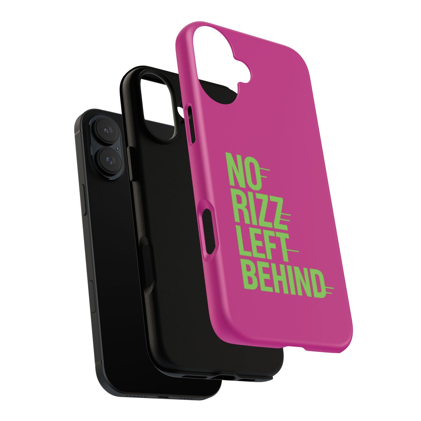 tough cases - no rizz left behind phone case for ultimate protection and style
