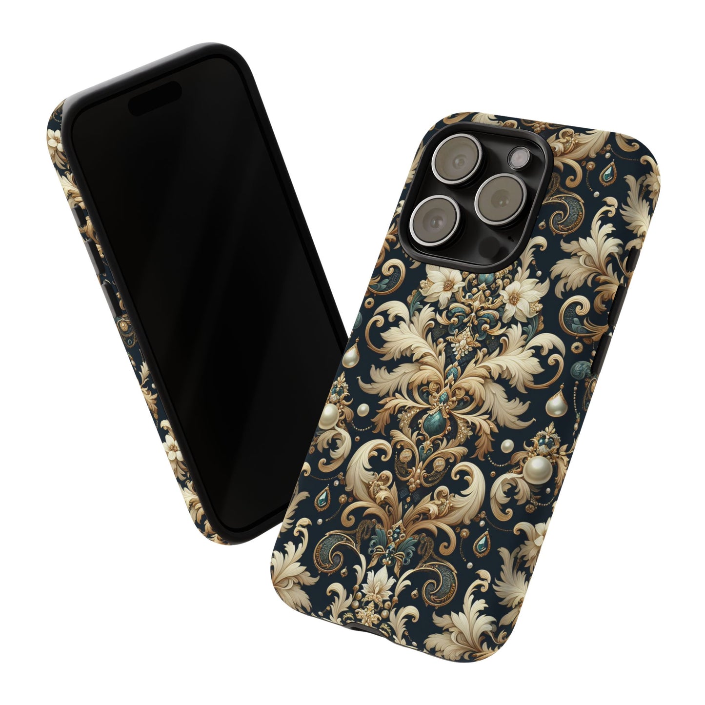 pattern image 1 protective phone case with 3d wrap design for stylish shock absorption and uv protection compatible with iphone 13, 14, 15 & 16 – all models including pro, pro max & plus