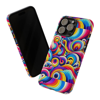 Pink Pattern Image 5 Protective Phone Case with 3D Wrap Design for Stylish Smartphone Protection