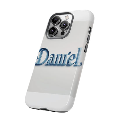 Vibrant 3D Wrap Protective Phone Case in Blue Lettering Stylish Design for Unique Accessory Lovers Compatible with iPhone 13, 14, 15 & 16 – all models including Pro, Pro Max & Plus