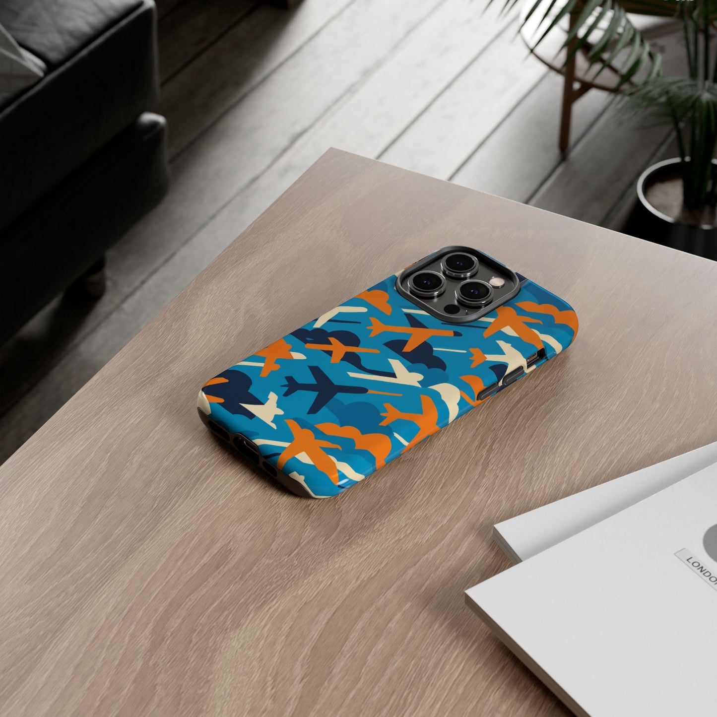 vibrant aviation-themed protective phone case with 3d wrap design – stylish accessory for self-expression – compatible with iphone 13, 14, 15 & 16 – all models including pro, pro max & plus