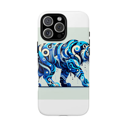 Vibrant 3D Wrap Protective Phone Case with Colourful Tiger Design Stylish Accessory for Men and Women Compatible with iPhone 13, 14, 15 & 16 – all models including Pro, Pro Max & Plus