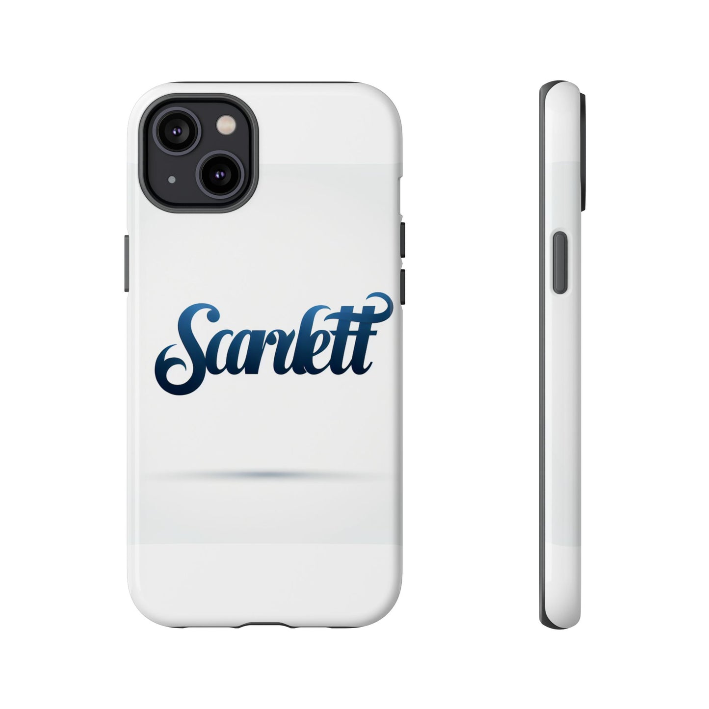vibrant 3d wrap protective phone case with blue script design – unique fashion accessory – compatible with iphone 13, 14, 15 & 16 – all models including pro, pro max & plus