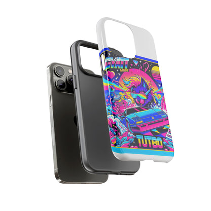 Gyatt Mode Turbo 3D Wrap Protective Phone Case for Anime Fans, Durable TPU Silicone, UV Protected, Shock Absorption, Glossy or Matte Finish, Unique Gift Idea